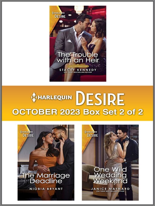 Title details for Harlequin Desire October 2023--Box Set 2 of 2 by Stacey Kennedy - Wait list